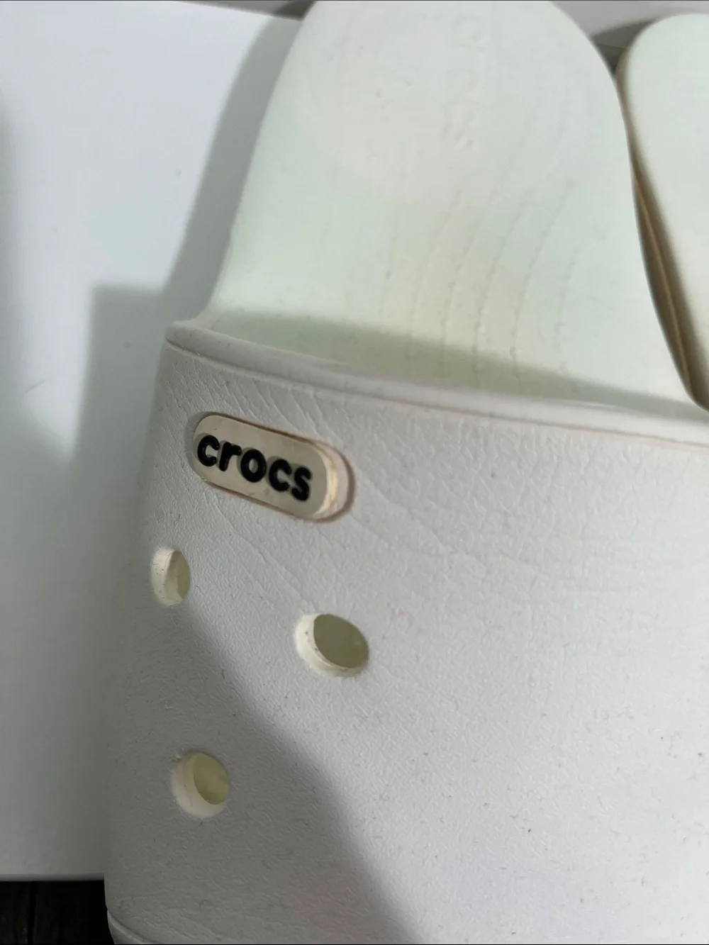 Crocs Crocband II White Classic Slide Sandals